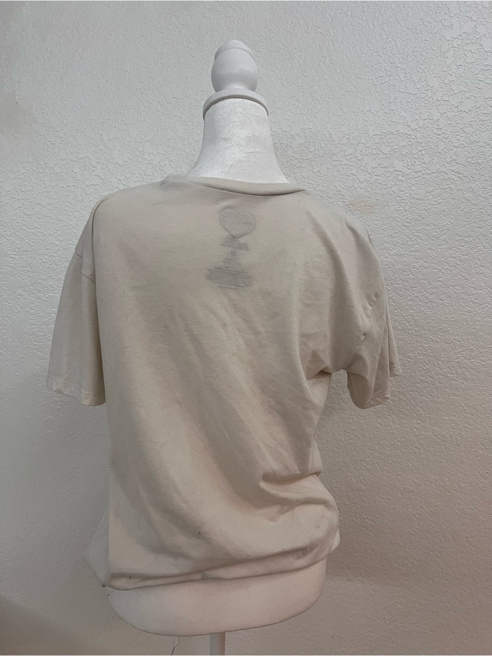 Care Bears Character Group Graphic T-Shirt Size Medium Cream White Retro  Tee - Picture 4 of 5